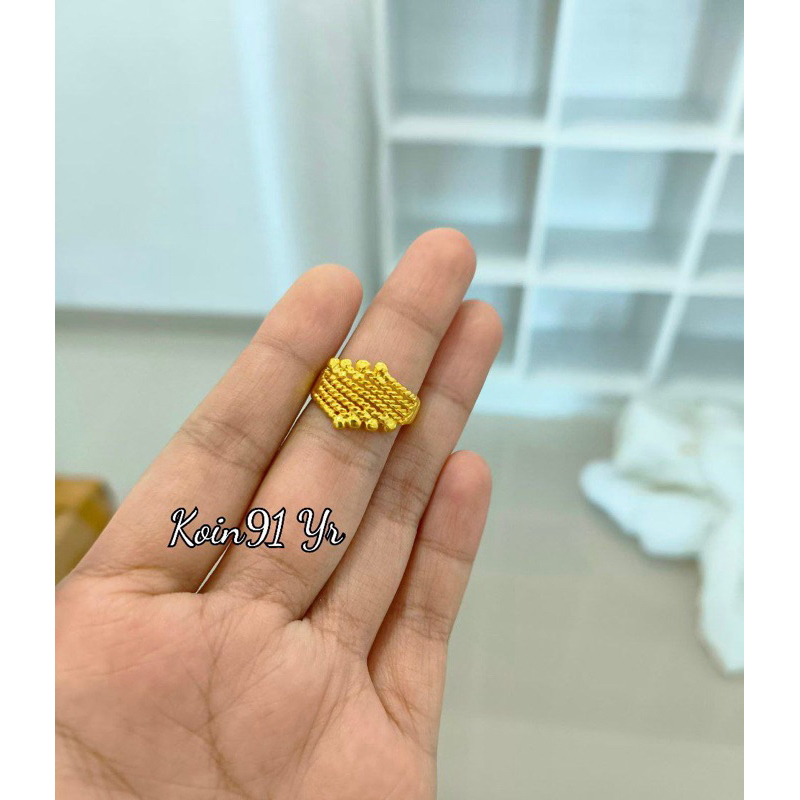 Cincin model emas asli 24K