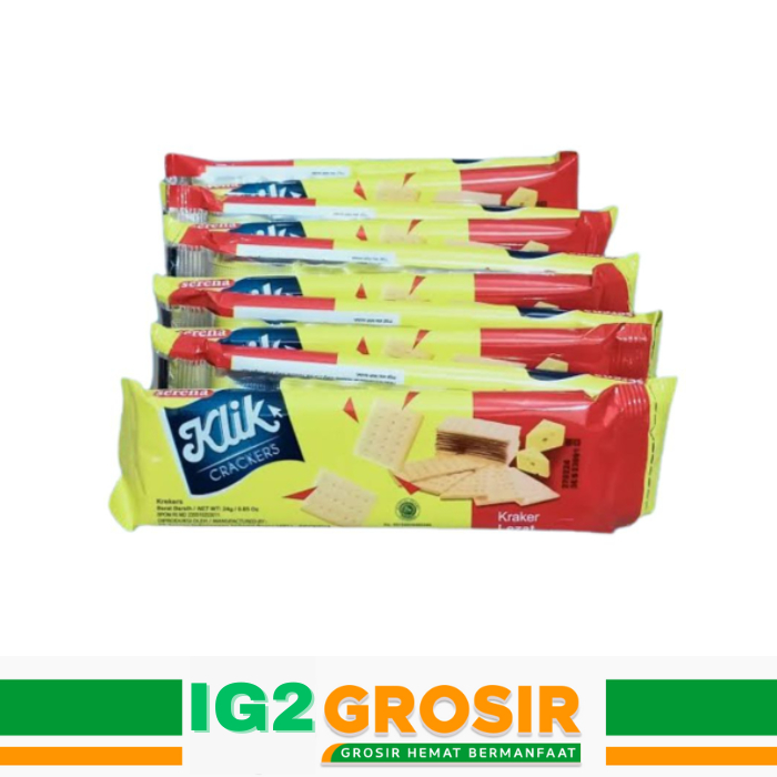 

Klik Crackers 1 Pak Isi 10 Pcs