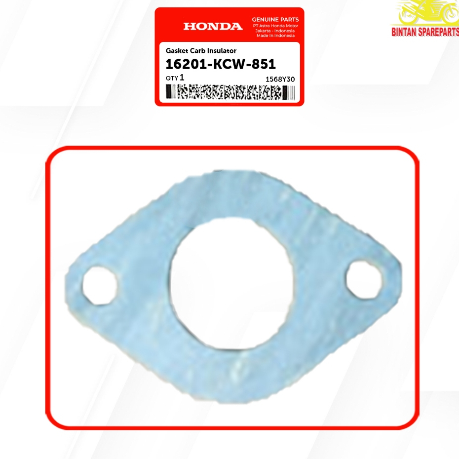 Paking Gasket Carb Insulator 16201 KCW 851