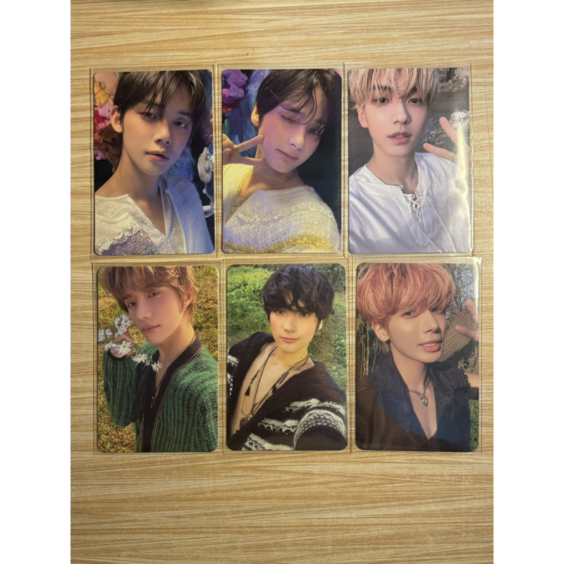 yeonjun soobin beomgyu taehyun hueningkai photocard temptation nightmare farewell pob shopee kpopmer