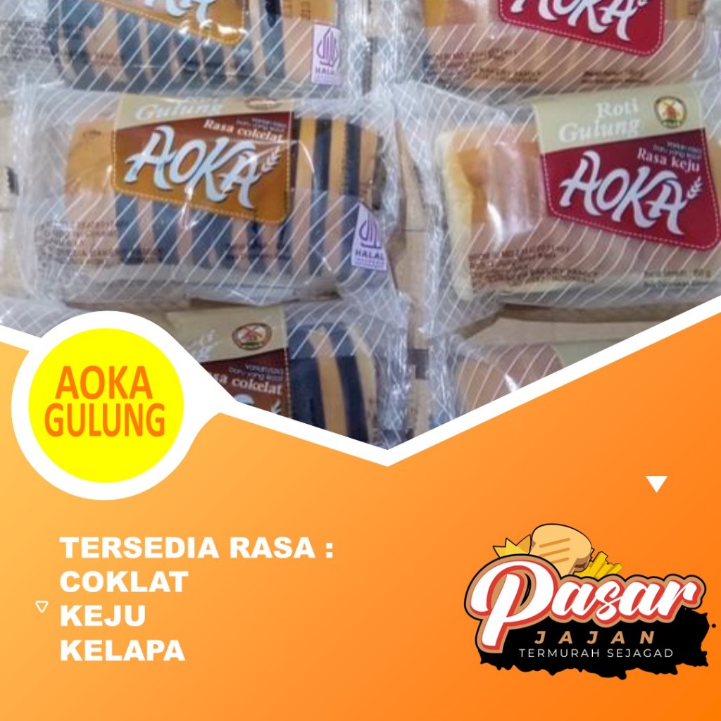 

Roti Gulung Aoka Aneka Rasa