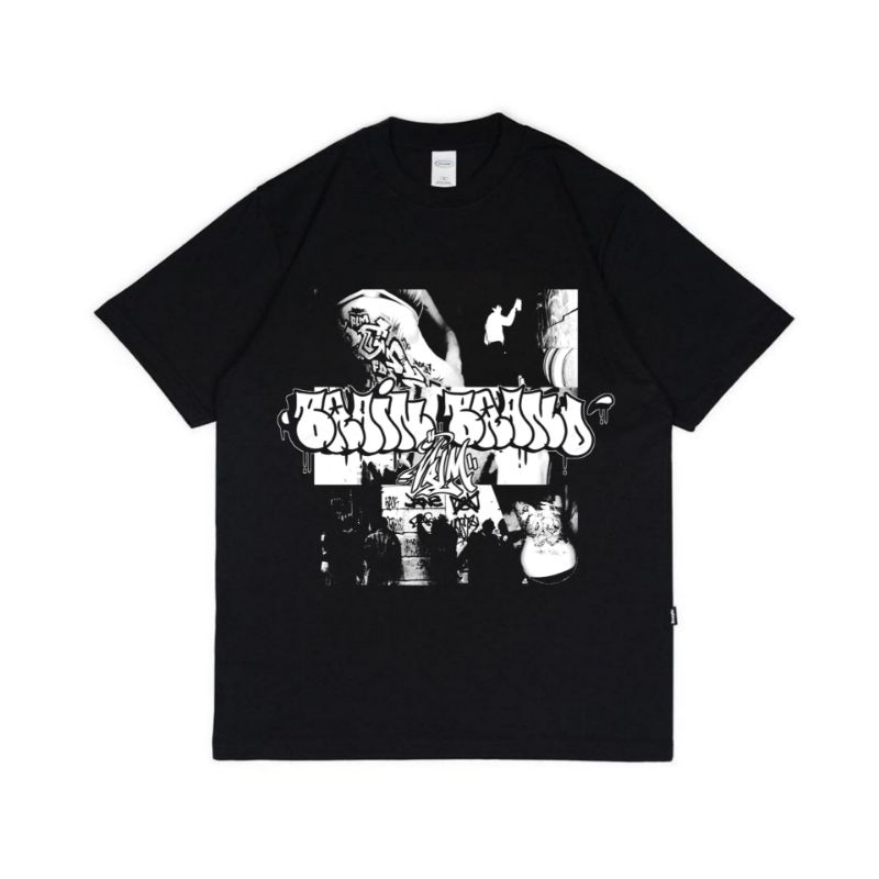 T-SHIRT | BRAINBRAND© | BLACK | CODE COLLAB