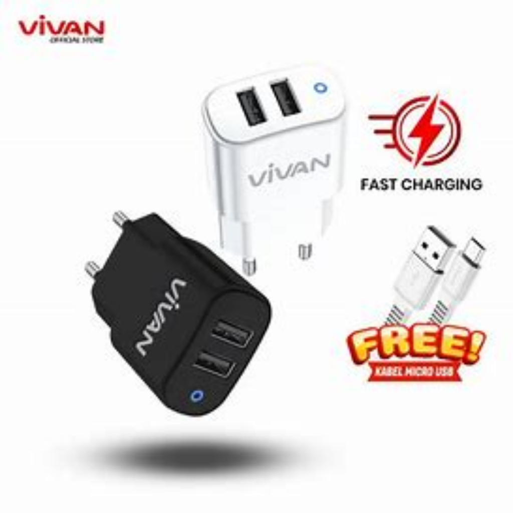 Adaptor Charger Handphone VIVAN VP01 Charger