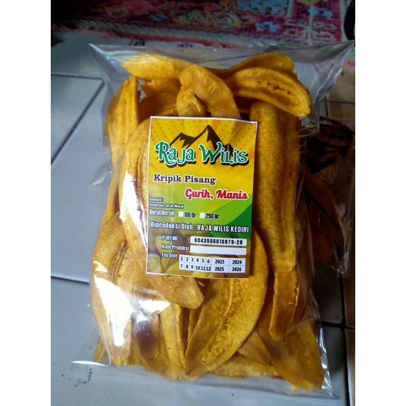 

Keripik Pisang Raja Nangka Asli