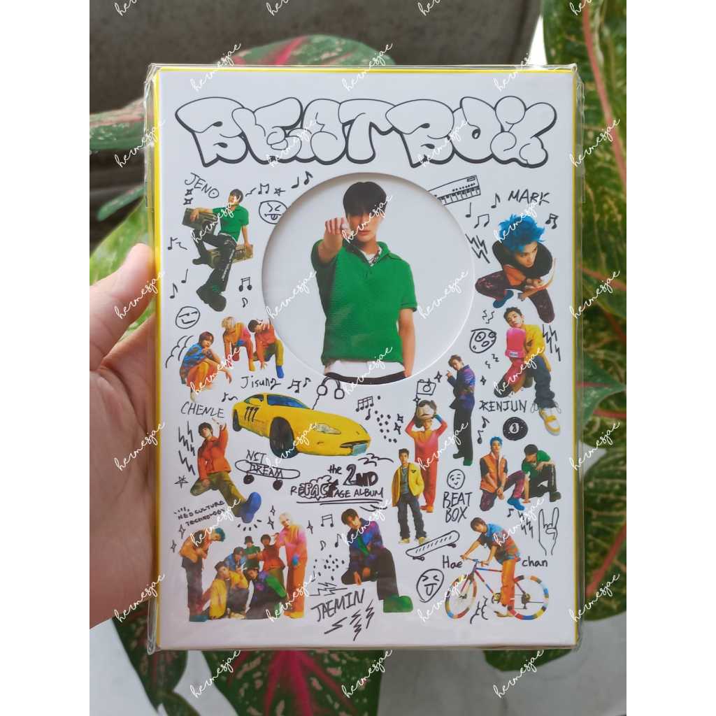 JENO POSTCARD BOOK + PHOTOCARD MD BEATBOX NCT DREAM [SEALED]