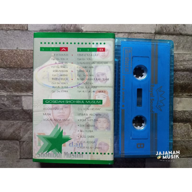 Kaset Qasidah Anak
