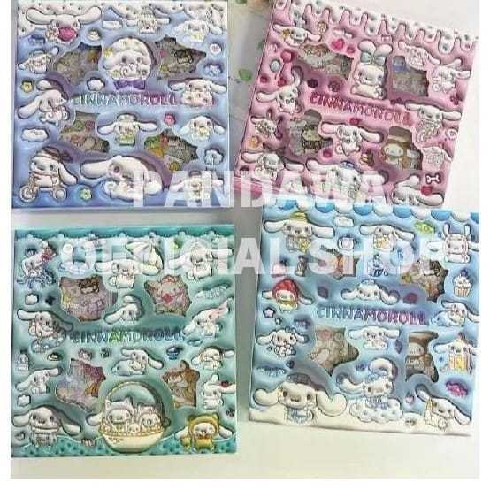 

Sticker Sanrio 3D Cinnamon Kuromi Melody Lotso Strawberry Bear Stiker Viral Isi 100