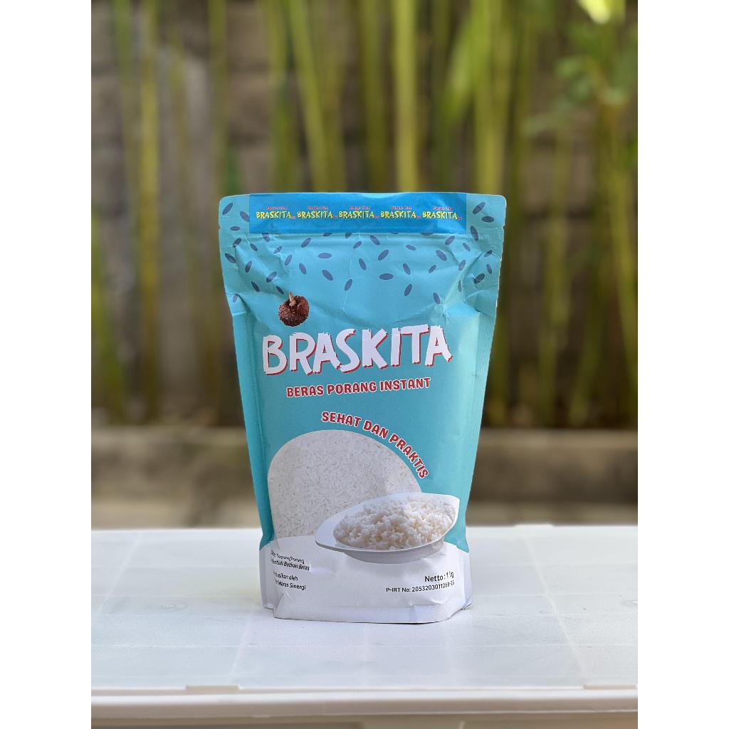 

BRASKITA - Beras Porang 1kg - konjac rice - Beras Diet Rendah Gula - Gluten Free
