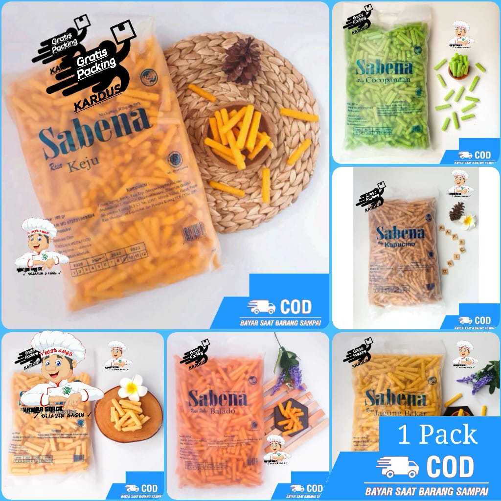 

Sabena Stik Aneka Rasa 360g / 1 Bungkus / Sabena Stik Mix All Varian Rasa - Hamba Snack