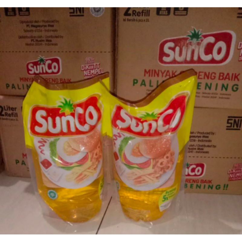 

Minyak goreng sunco 2L