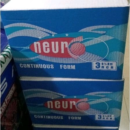 

Kertas Continuous Form Neuro 9.5x11 3 Ply K3 NCR Print Paper 3 Rangkap