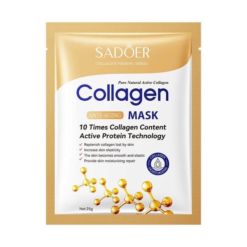 Seet Mask Korea Sadoer Collagen Anti Aging/Masker Wajah Mencerahkan