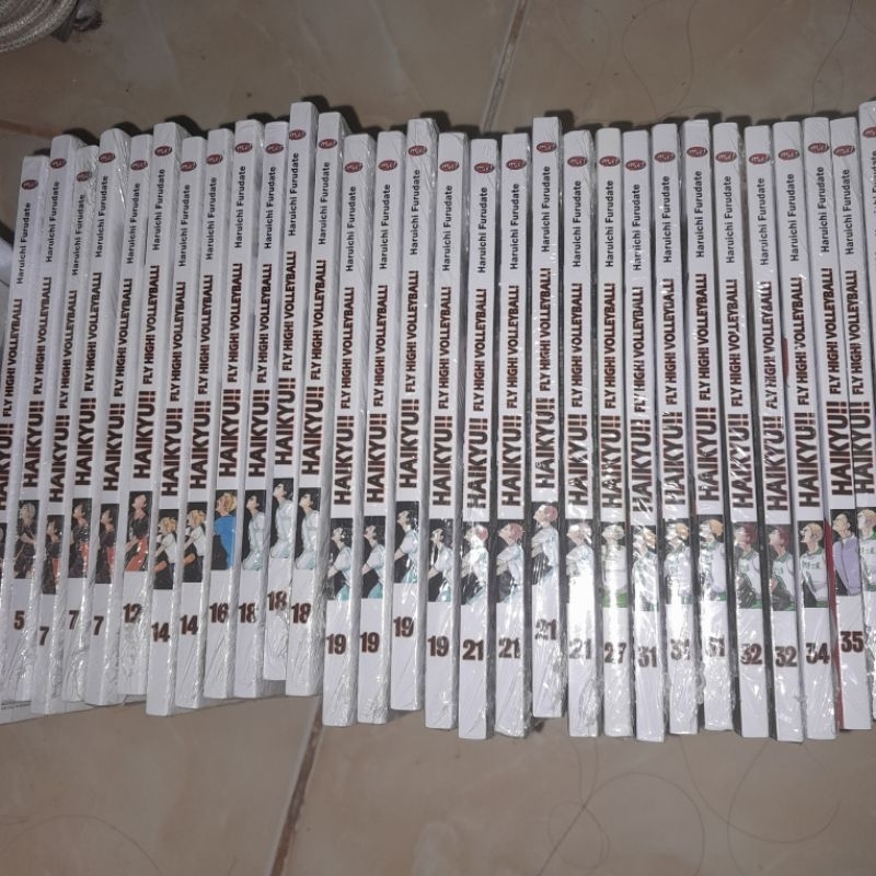 KOMIK HAIKYUU CABUTAN (NEW SEALLED GRAMEDIA)