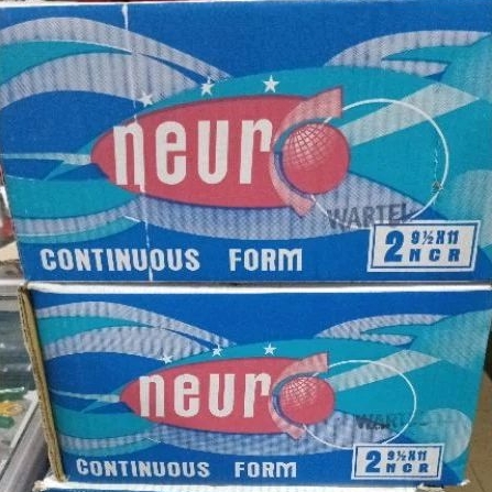 

Promo Kertas Komputer Continous Form Neuro 9.5x11 2 Ply bagi 4 Wartel K2/4 NCR Print Paper