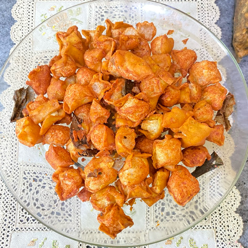 

Siomay Kering Pedas Daun Jeruk 250gr