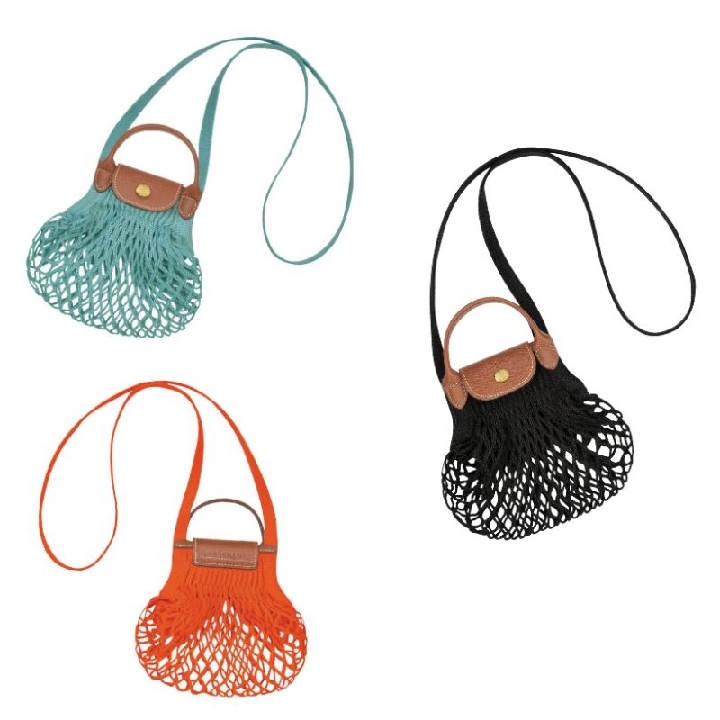Tas Longcham* Le Pliage Filet Extra Small Top Handle Bag / Tas LC Le Pliage Filet Extra Small Top Ha