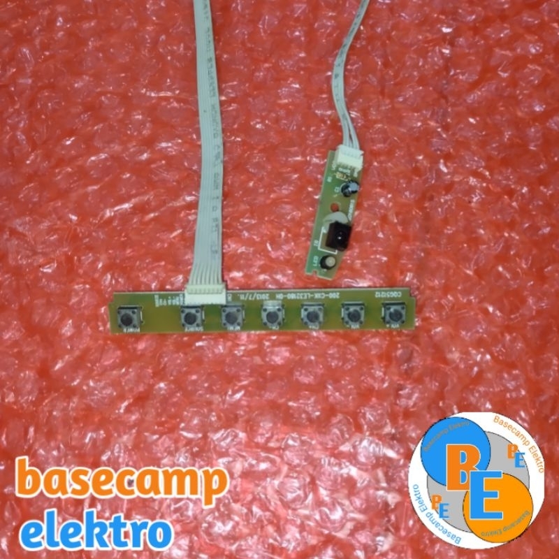 Modul Pcb Sensor Tombol TV LED POLYTRON PLD 40TV853 Sensor TV LED POLYTRON PLD 40TV853 Tombol TV LED