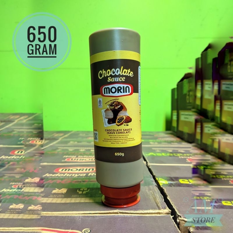 

ORIGINAL Morin Chocolate Sauce Tube 650gr - Topping Saus Cokelat