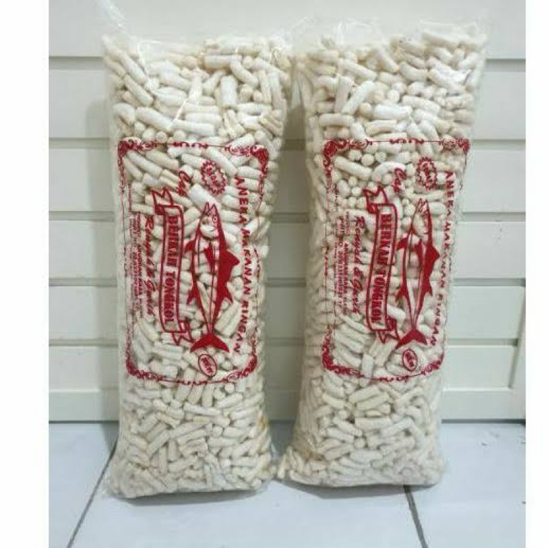 

KRUPUK TONGKOL ORI & CABE IJO KEMASAN PLASTIK 1KG