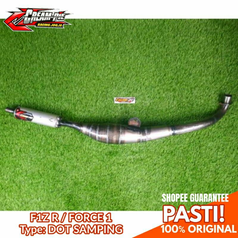 Knalpot Creampie FIZ R Dot Samping 100% Original