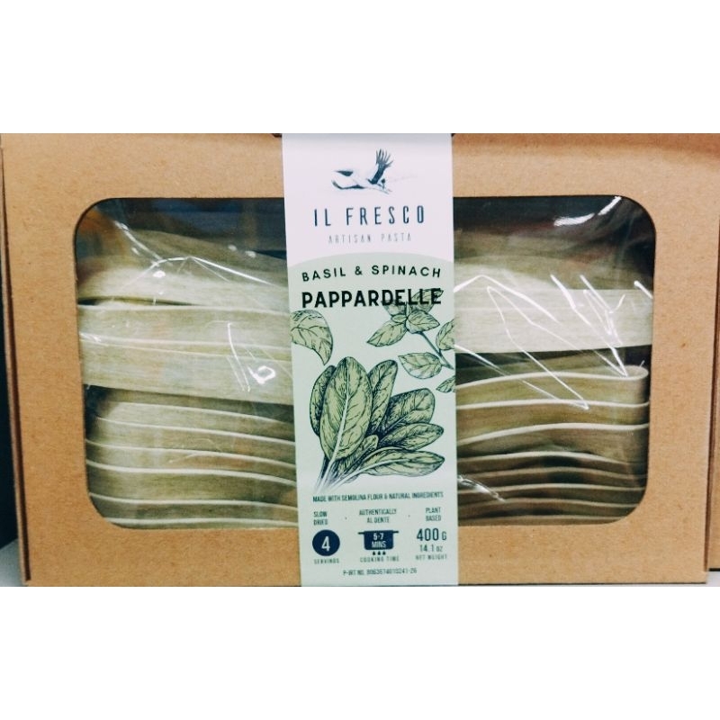 

PARPADELLE BASIL SPINACH PAKET