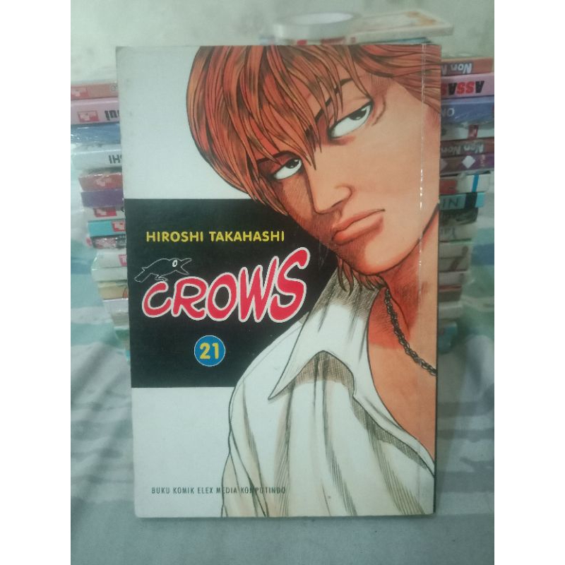 Komik Crows 21 by Hiroshi Takahashi