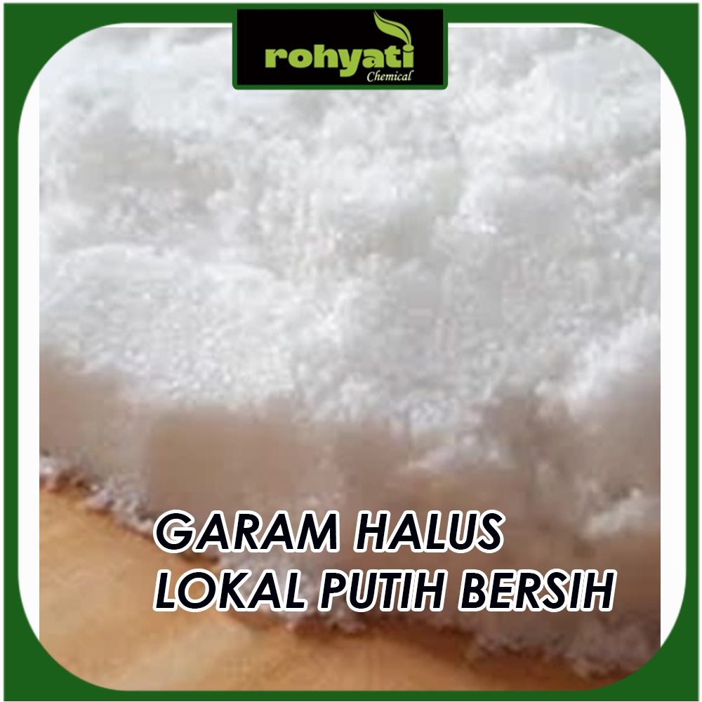 

Garam Halus Lokal 100% Putih Bersih per KG