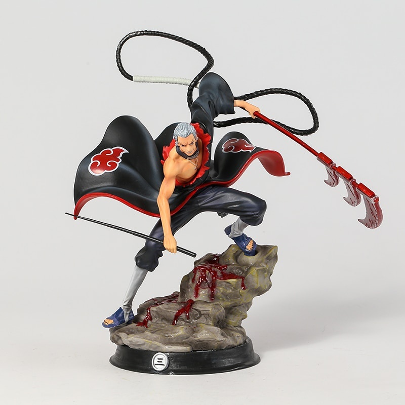action figure naruto diorama hidan sabit