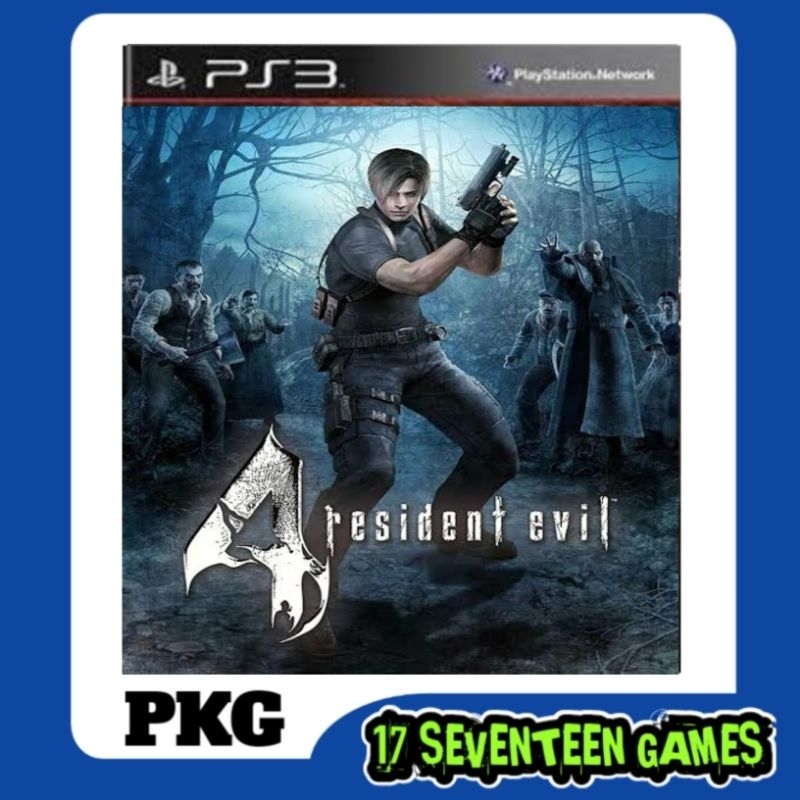 Resident Evil 4 HD Game Ps3 Ctw Hfw Hen