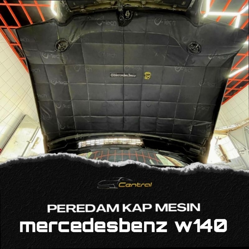 peredam kap mercedes w 140