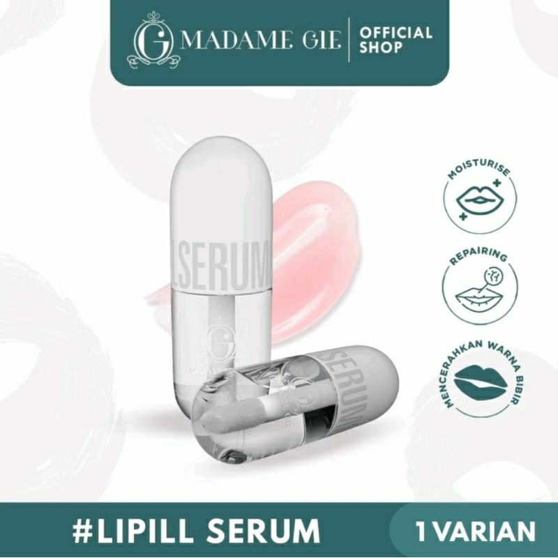 madam Gie LiPill Serum - Lip Oil Bibir