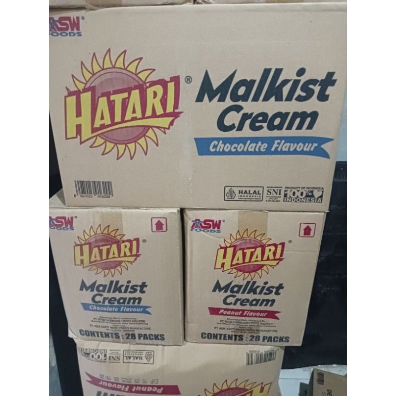 

Hatari malkist cream 1 karton 28pcs