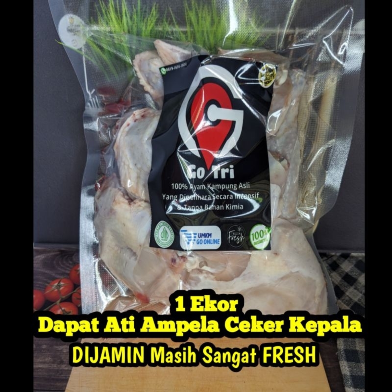 

Ayam Kampung Asli Organik Potong 8 @Frozen Fresh