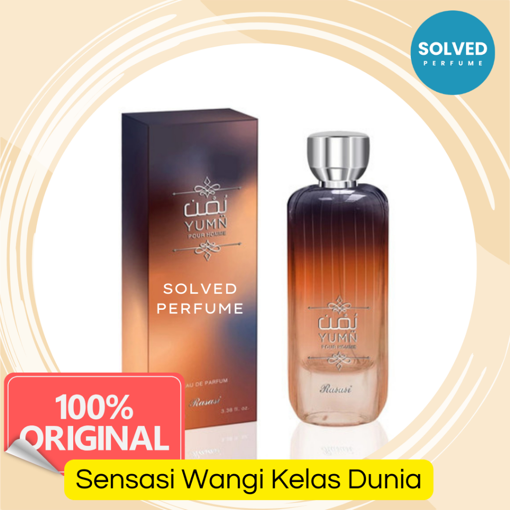Parfum Rasasi Yumn Pria 100ml Parfum Dubai Import Original