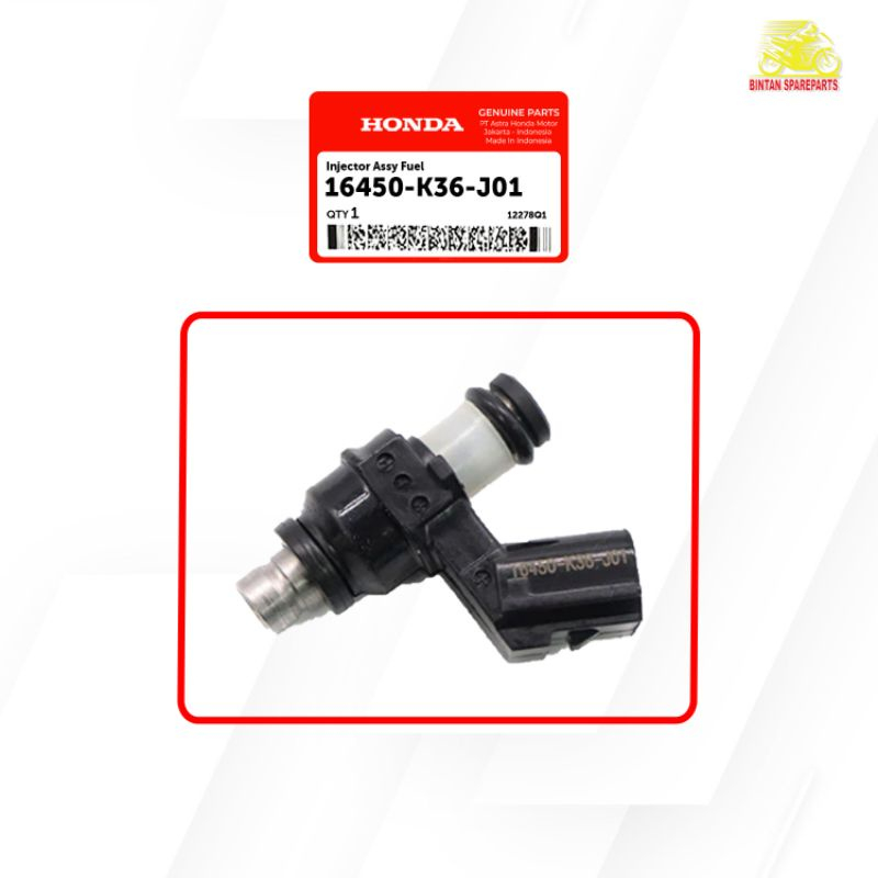 Injector Assy Fuel 16450 K36 J01