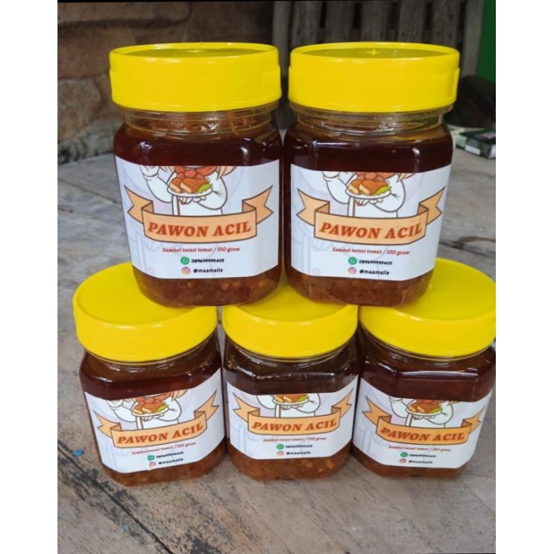 

sambal terasi tomat / 150gram