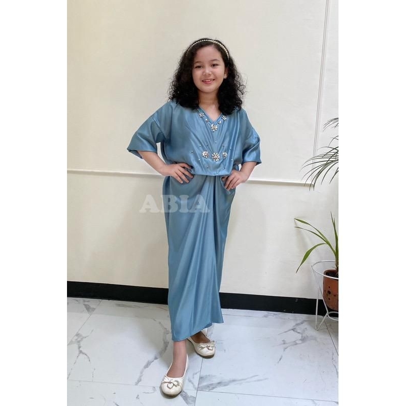 KAFTAN ANAK [ SABRINA PAYET ] BAJU KONDANGAN TERKINI COUPLE IBU dan ANAK