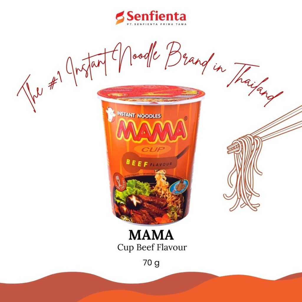 

MAMA Cup Beef Flavour 70 gr