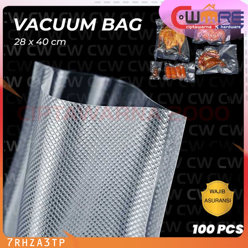 

Kantong Plastik Vacuum Sealer Storage Transparan 28 x 40 cm - BDB
