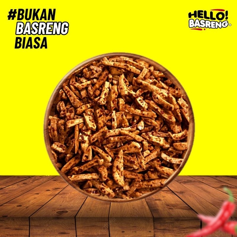 

[FLASH SALE] basreng pedas nikmat daun jeruk ukuran 95g~650g