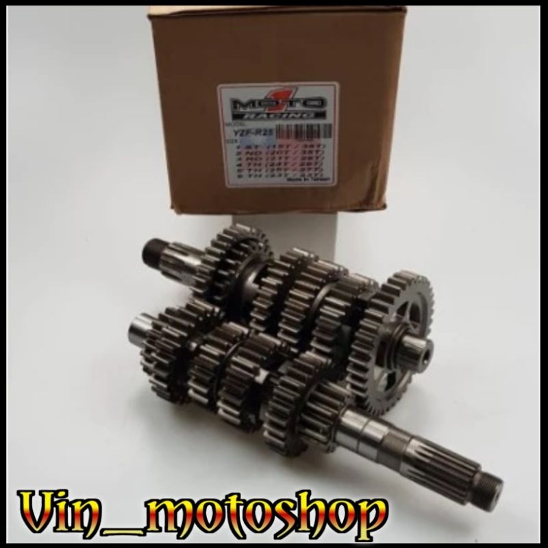 Gear Rasio Moto 1 Racing R25 15 38 Gigi Rasio