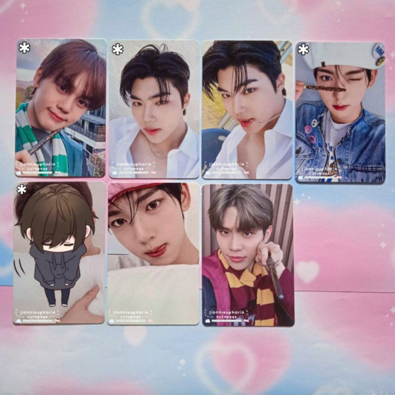 [BACA DESC] photocard pc official zb1 zerobaseone gyuvin taerae appmus harry potter harpot ktown ch 