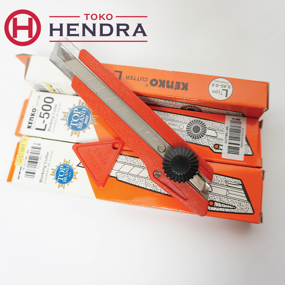 

KENKO CUTTER / Pisau Pemotong Kertas L-500 18 Mm Blade Besar