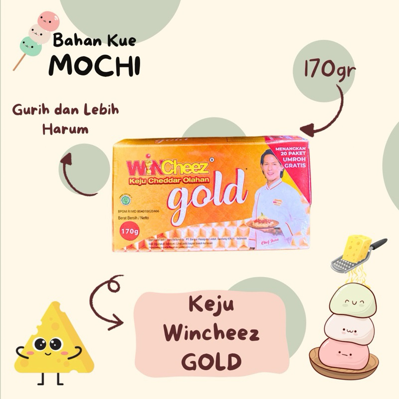 

Keju Wincheez Gold 170gr