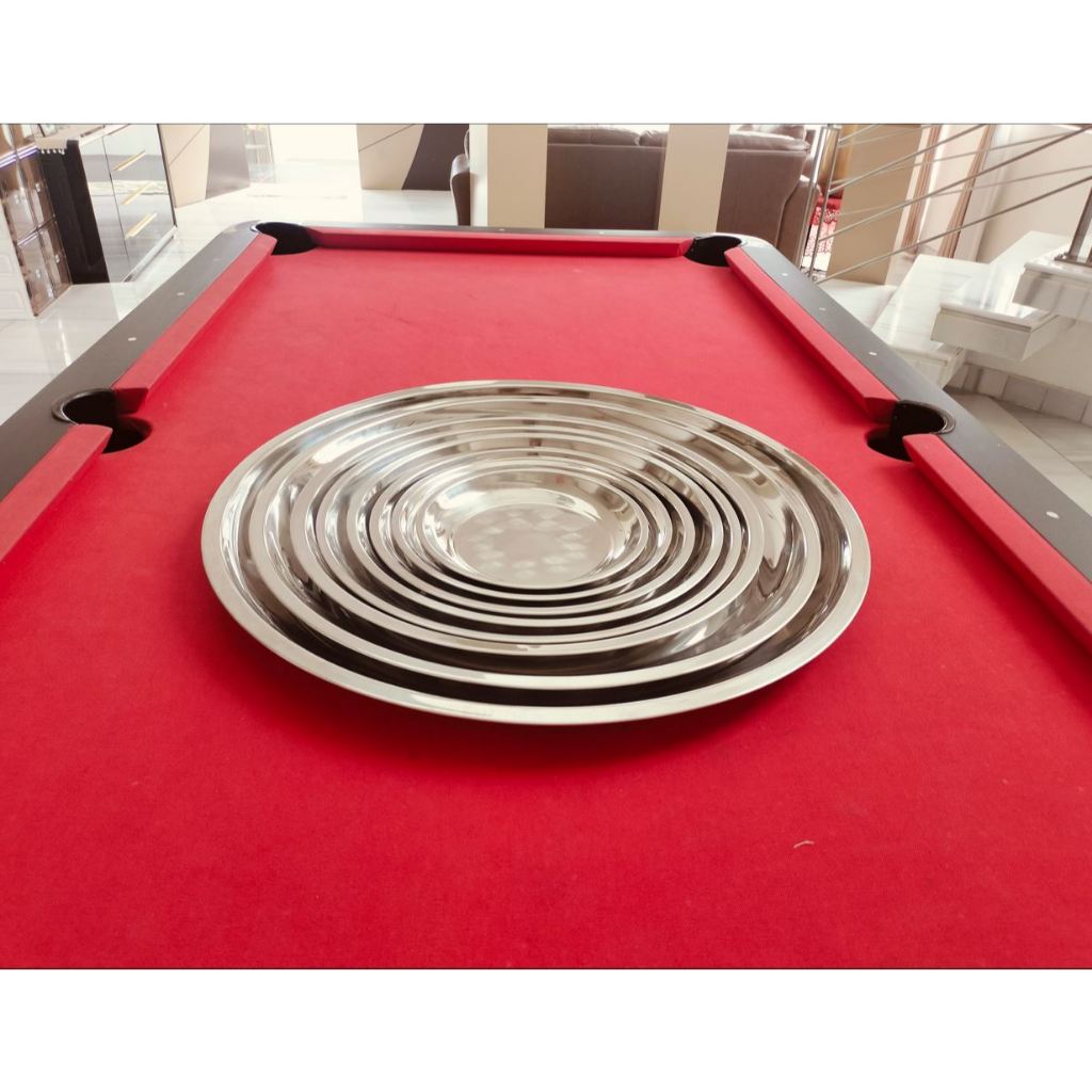 Nampan Bulat Stainless 70cm