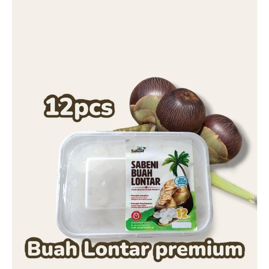 

Lontar SABENI premium ( 12 pcs )