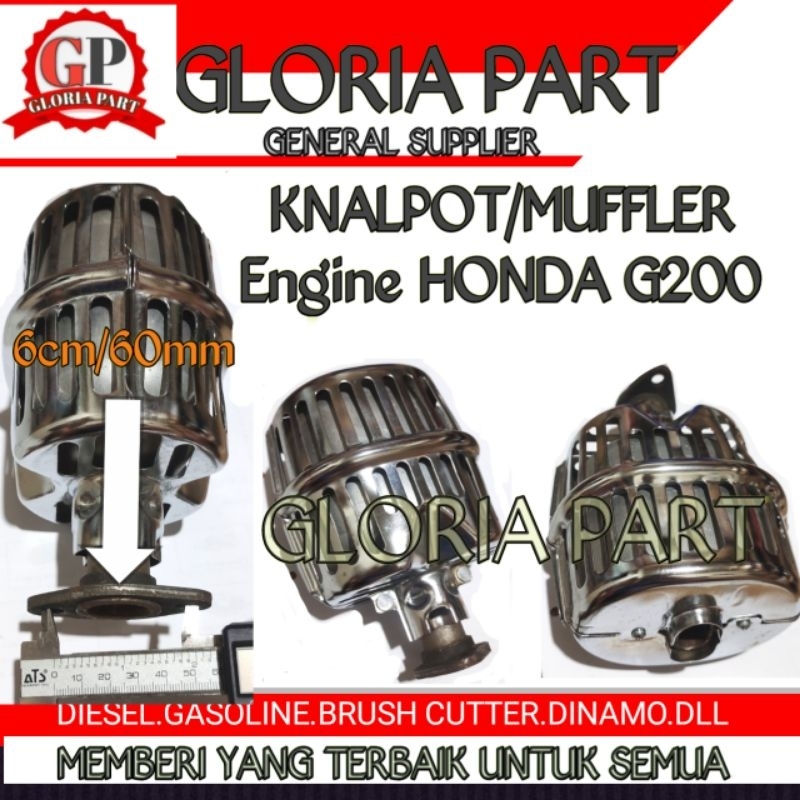 Knalpot Honda G200
