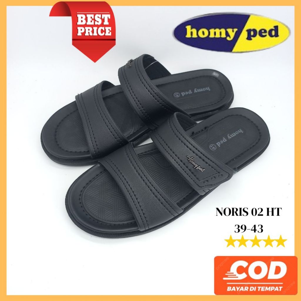 Sandal HomyPed Slop Pria Original 100% Terbaru Elegan Premium Berkualitas Nyaman dan Pilihan Terbaik