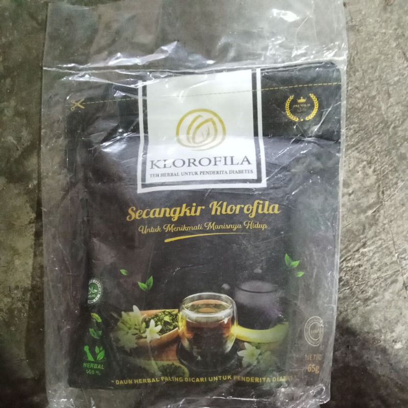

Klorofila Secangkir Teh herbal untuk penderita Diabetes 65g