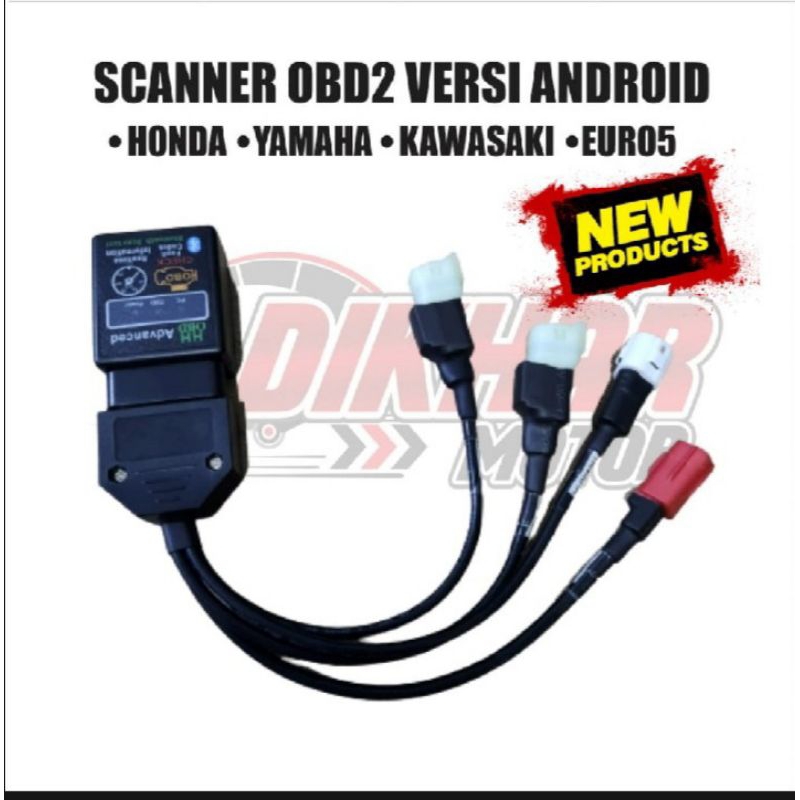 NEW UFDATE SCANNER ANDROID OBD2 MOTOR UNIVERSAL